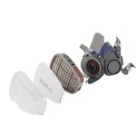 Half Face Respirator Manufacturer - OEM CGLX 6200 Reusable for Painting Spray Chemical