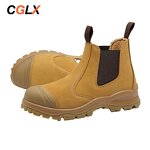 Safety Boots Manufacturer - OEM CGLX Men's Unisex Anti Smash Genuine Nubuck Leather