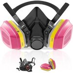 Respirator Mask Manufacturer - OEM Organic Particles Paint Cement Industrial Silicone