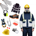 PPE Suit Manufacturer - OEM Customize Workwear with Safety Glasses Harness Helmet