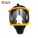 Respirator Mask Manufacturer - OEM CGLX Hot Sale Yellow Silicone Mouth-nose Eye Full Cover