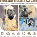 Gas Mask Manufacturer - OEM 6800 Full Face Silicone with Activated Carbon Filters