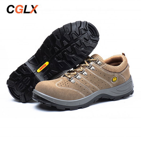 Safety Shoes Manufacturer - OEM CGLX Wholesale Summer Breathable Anti-puncture Leather