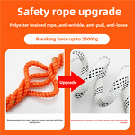 Safety Rope Manufacturer - OEM CGLX Customizable Lengthened Polyester Braided Anti-fall