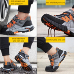 Safety Shoes Manufacturer - OEM CGLX Wholesale PU Outsole Steel Toes Summer Breathable