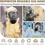 Gas Mask Manufacturer - OEM Anti Masks Silicone with Activated Carbon Filters Nuclear
