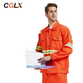 Work Coveralls Manufacturer - OEM CCGLX Breathable Durable Reflective Miner Uniform