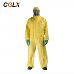 Safety Coverall Manufacturer - OEM CGLX Yellow Reusable Paint Suit CE Certification
