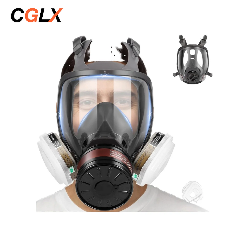Gas Mask Manufacturer - OEM Anti Masks Silicone with Activated Carbon Filters Nuclear