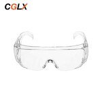 Safety Glasses Manufacturer - OEM CGLX Clear PC Lenses Nylon Frames Multi-color