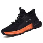 Safety Work Shoes Manufacturer - OEM CGLX New Flying Knit Lightweight Wear Resistance