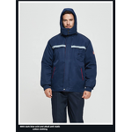 Safety Jacket Manufacturer - OEM CGLX Reflective Winter Workwear Uniforms Top Coat