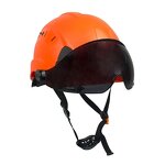 Safety Helmet Manufacturer - OEM CGLX Industrial with Glass Screen Adjustable Chin Strap