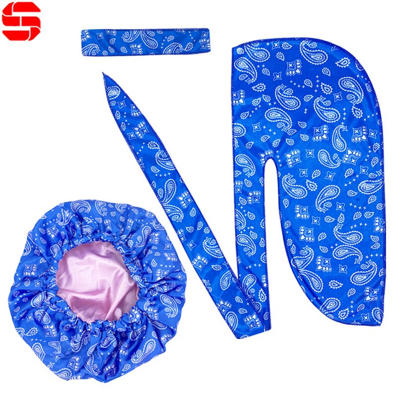 Satin Bonnets Factory - Wholesale Customized Pattern Silky Durag