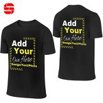 T Shirt Manufacturer - Custom Logo Heavyweight Cotton Oversized Tee