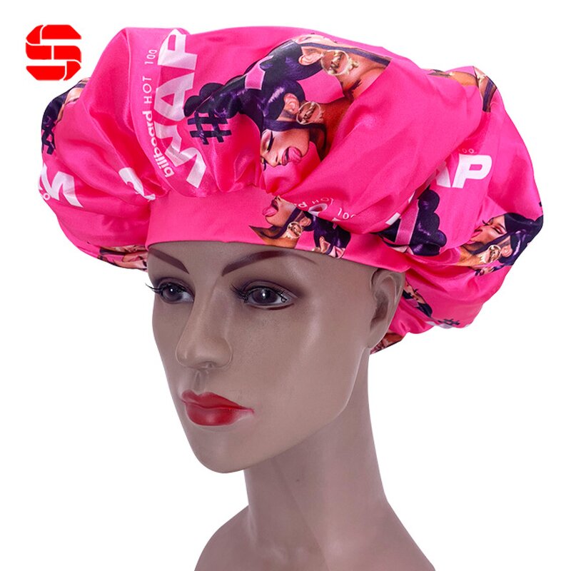 Sleeping Caps Manufacturer - Custom Real Satin Hat Luxury Bonnet