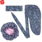 Sleeping Bonnets Manufacturer - Wholesale Luxury Silk Durag Headband