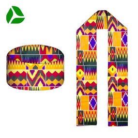 Kente Pattern Hats Factory - Fashion Stole Sash Accessory Printing