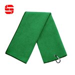 Golf Towel Factory - Custom Embroidery Microfiber Waffle Towel