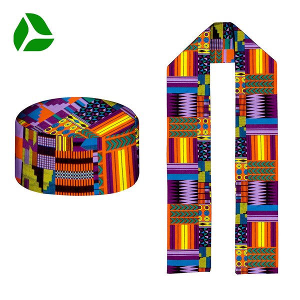 Kente Stole Factory - African Pattern Printing Foldable Scarfs