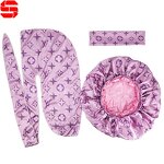 Sleeping Bonnets Manufacturer - Custom Logo Luxury Silk Durag Bonnet