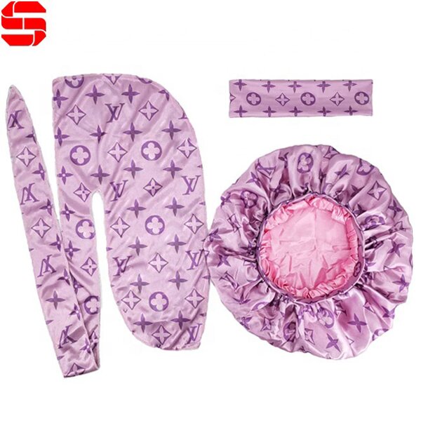 Sleeping Bonnets Manufacturer - Custom Logo Luxury Silk Durag Bonnet
