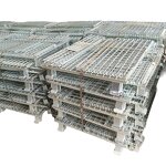 Folding Storage Cage Manufacturer - Roll Cage Steel Wire Basket