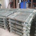 Folding Storage Cage Manufacturer - Roll Cage Steel Wire Basket