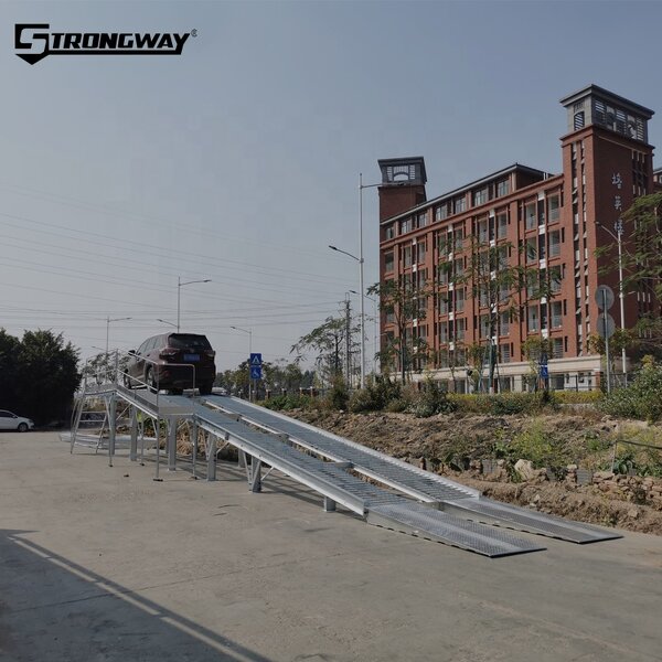 Portable Car Ramp Factory - Strongway 13220Ib Adjustable Ramp