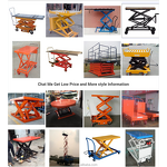Working Hydraulic Scissor Lift Manufacturer - Customized Platform