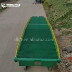 Shipping Container Ramp Factory - 15 Tons Galvanized Steel Ramp