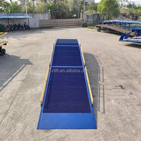 Hand Forklift Ramp Manufacturer - Container Folding Yard Ramp