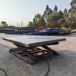 Portable Hydraulic Scissor Lifter Manufacturer - 4m 3-5ton Lift