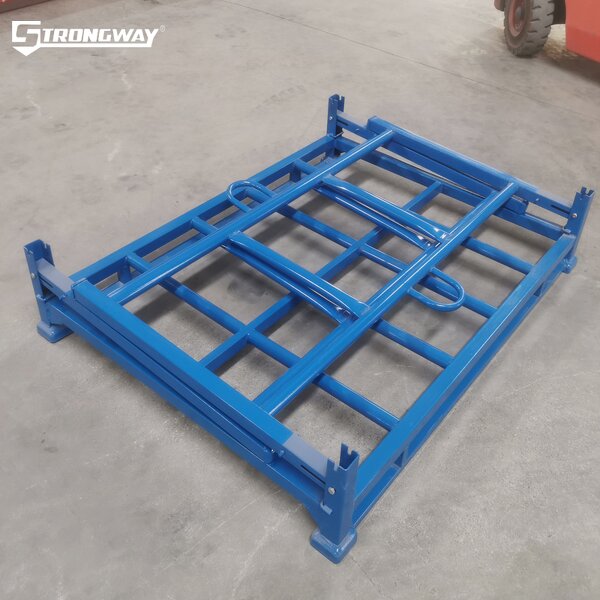 Nesting Pallet Rack Factory - Iron Stackable Customizable Rack