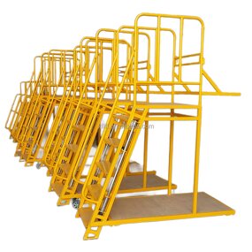 Roll Cage Trolley Factory - Super Market Foldable Container Cart