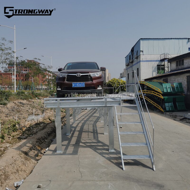Adjustable Car Ramps Manufacturer - Strongway 7T Garage Ramp