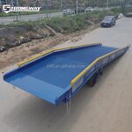 Warehouse Loading Ramp Factory - Factory 15 Tons Steel Ramp