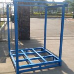 Stacking Pallet Rack Manufacturer - Detachable Metal Big Bag Rack