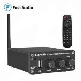 Power Amplifier Manufacturer - OEM Fosi Audio Blue 2.1CH 100W Class D with Remote