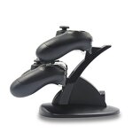 PS4 Charging Stand Manufacturer - Factory Price Dual USB LED Dock for Controller