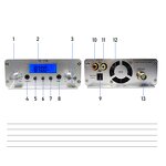 FM Transmitter Manufacturer - OEM 3km Long Range 15W Broadcast 87MHz-108MHz