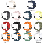 Watch Band Manufacturer - OEM Double Color Silicone for Garmin Instinct 3 45mm