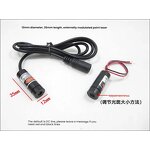 Red Laser Module Manufacturer - OEM 635nm 10mw for Woodworking Stone Cutting