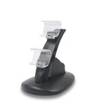 PS4 Charging Stand Manufacturer - Factory Price Dual USB LED Dock for Controller