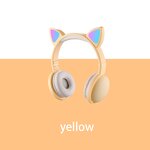 Girls Headphones Manufacturer - OEM Colorful Cute Cat Ear Wireless Flashing