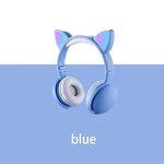 Girls Headphones Manufacturer - OEM Colorful Cute Cat Ear Wireless Flashing