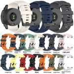 Watch Band Manufacturer - OEM Double Color Silicone for Garmin Instinct 3 45mm