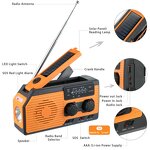Emergency Radio Power Bank Manufacturer - OEM Solar Hand Crank AM FM NOAA 5000mAh