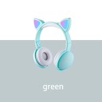 Girls Headphones Manufacturer - OEM Colorful Cute Cat Ear Wireless Flashing