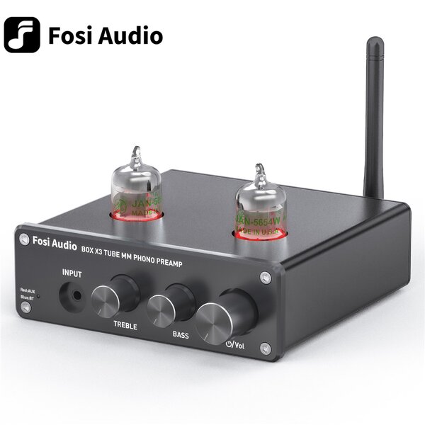 Phono Preamp Manufacturer - OEM Fosi Audio with 5654W Vacuum Tube Amplifier